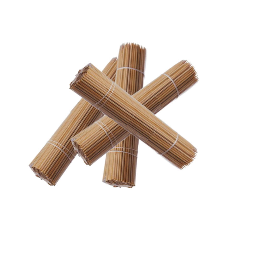 200 x 20cm Holzspieße Grillspieß Zahnstocher Bambus Essstäbchen