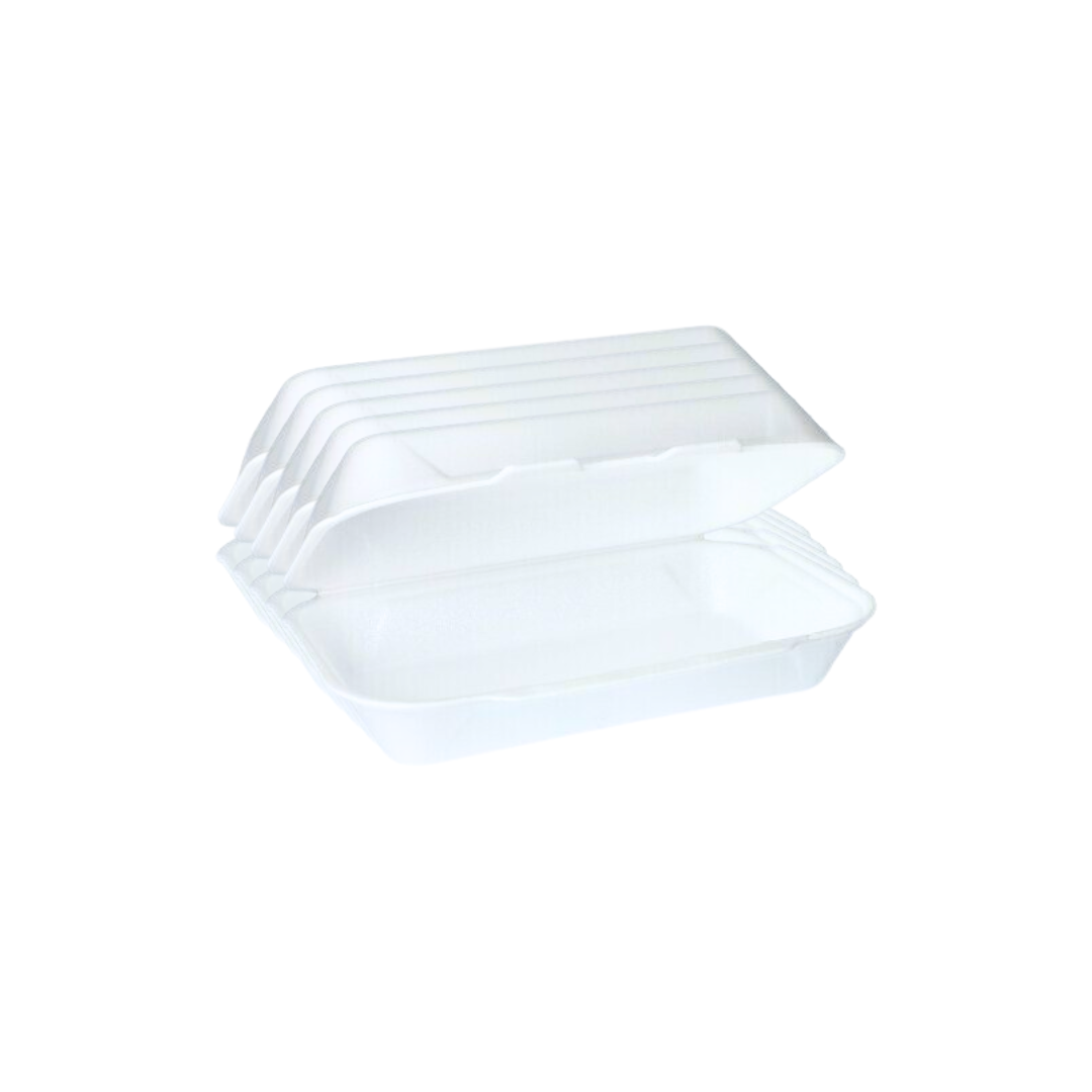 500 x IP10 Lunchboxen weiß EPS Menübox Imbissbox